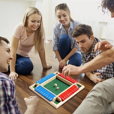 Jeu de Dés - Fun4Sides™ - Rouge Bleu