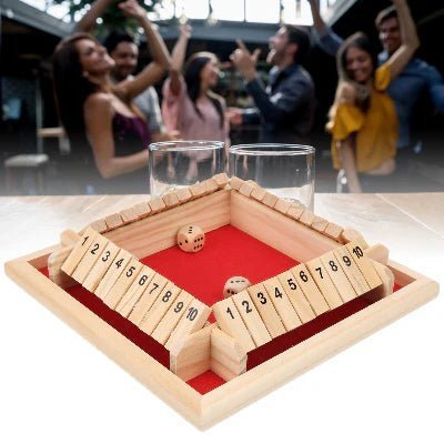 Jeu de Dés - Fun4Sides™ - Rouge
